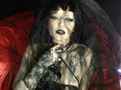 gothstripper video